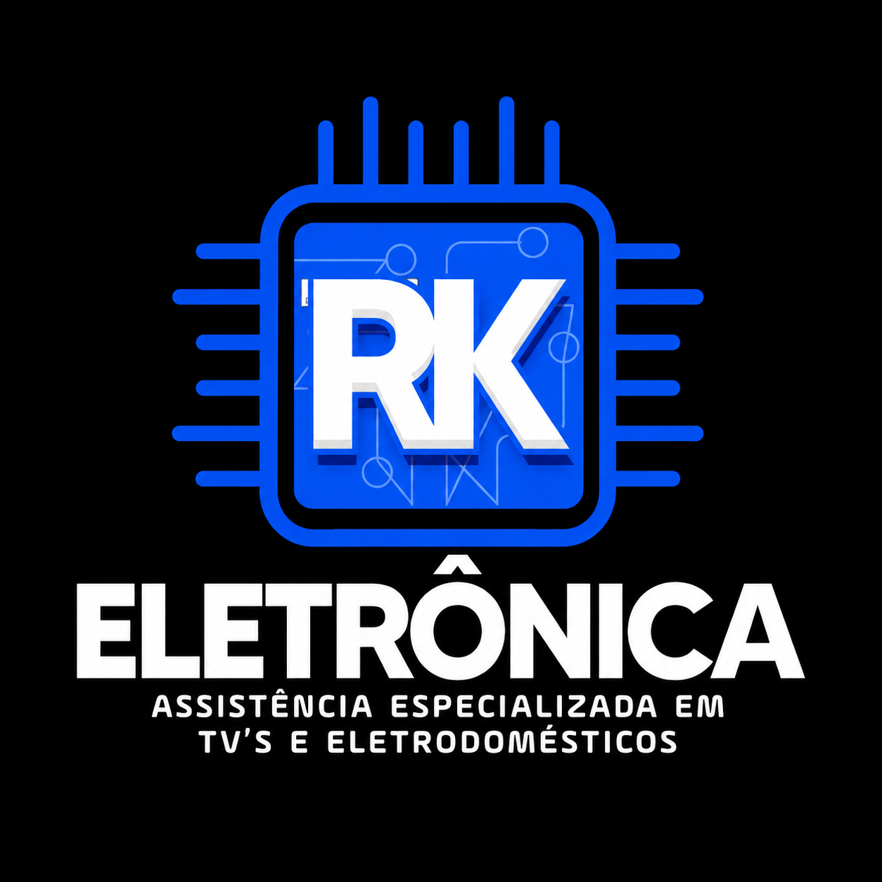 Logo da loja RK Eletrônica